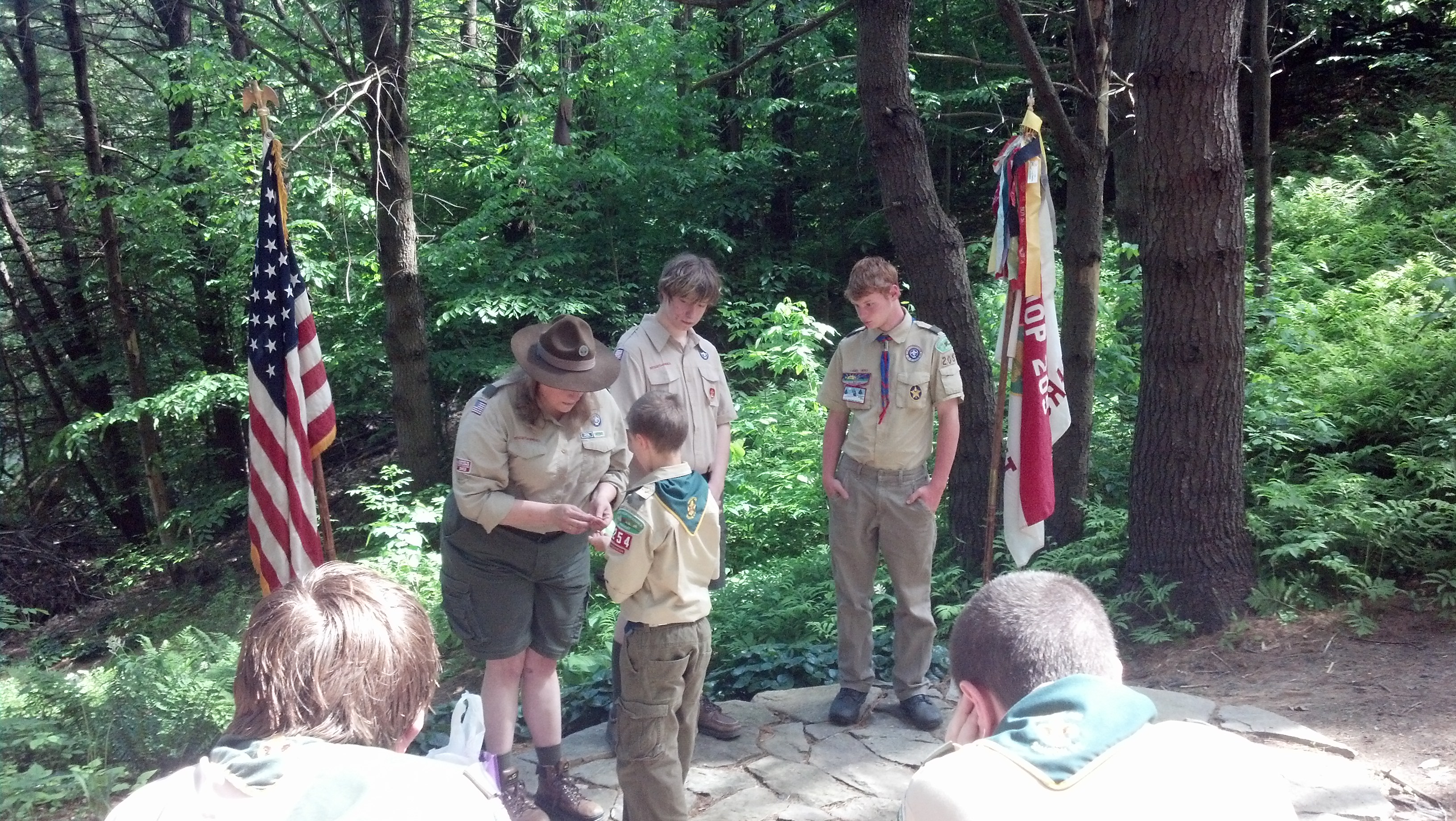 Boy Scouts Town of Sharon VT
